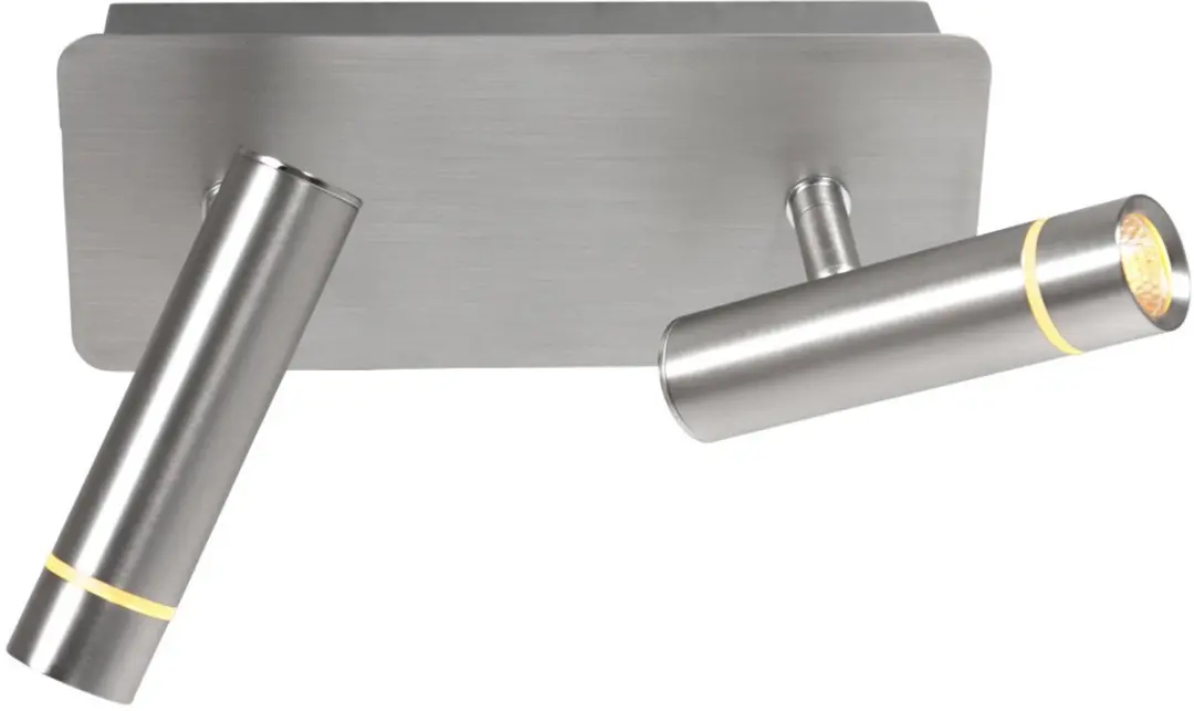 Steinhauer Volari 4713ST Wandlamp - 2 Lichtpunten - Zilver