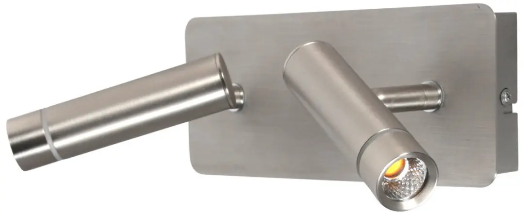 Steinhauer Volari 4713ST Wandlamp - 2 Lichtpunten - Zilver - afbeelding 6 van 6