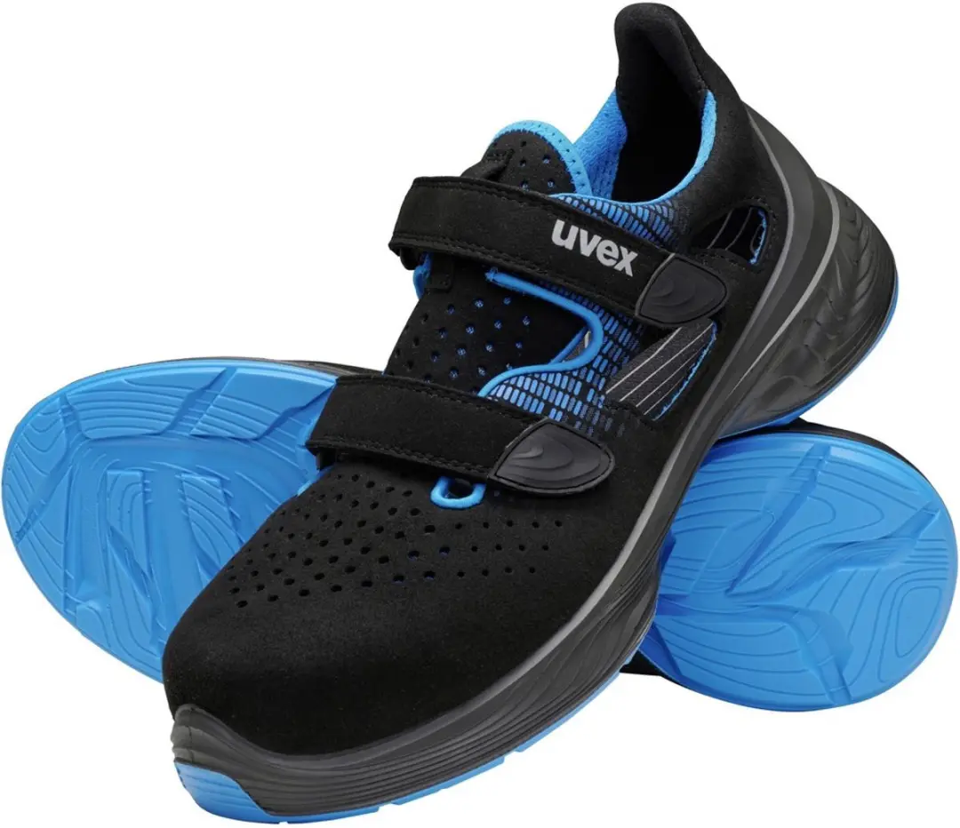 Uvex Veiligheidsit-schoen 6848 - Zwart/Blauw