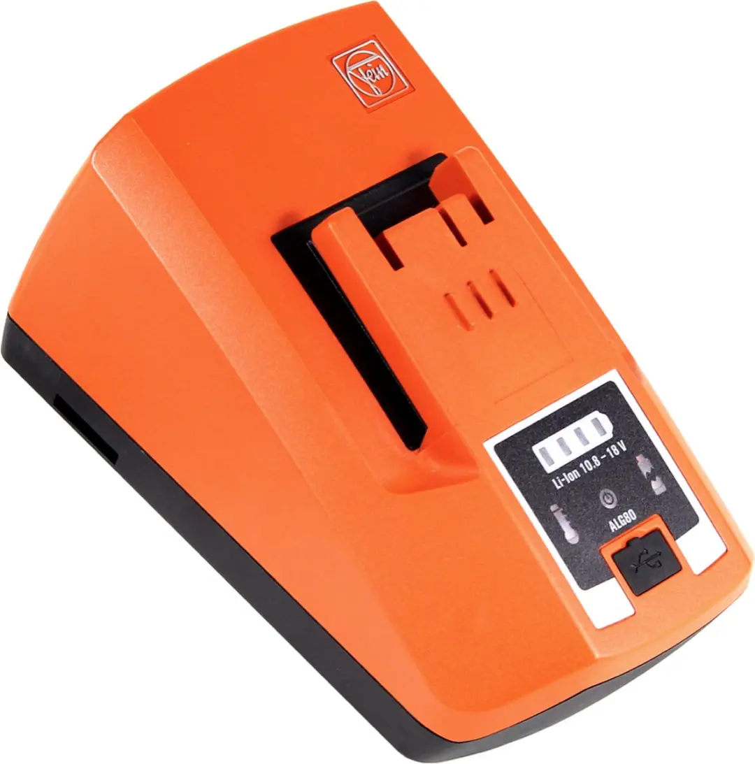 Fein ALG80 Snellader 18V - USB-lader
