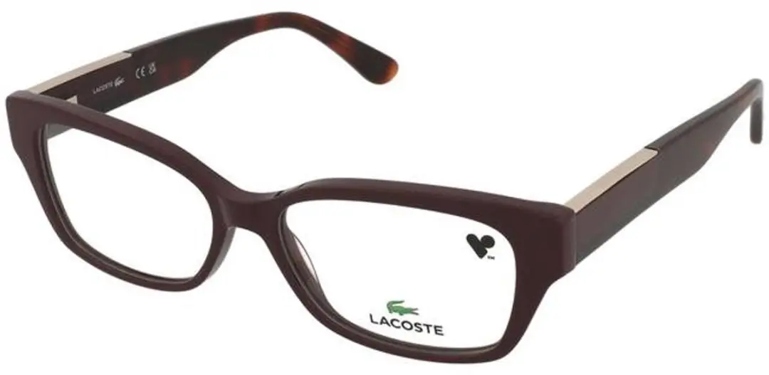 Lacoste L2907 603 Bril - Rood