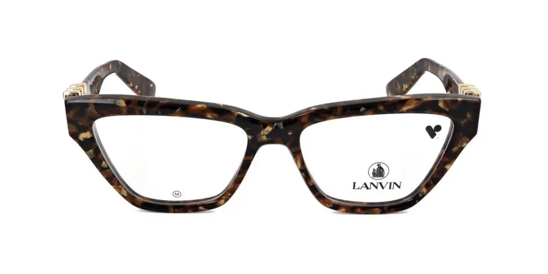 Lanvin LNV2645 Brilmontuur - Textured Brown Gold
