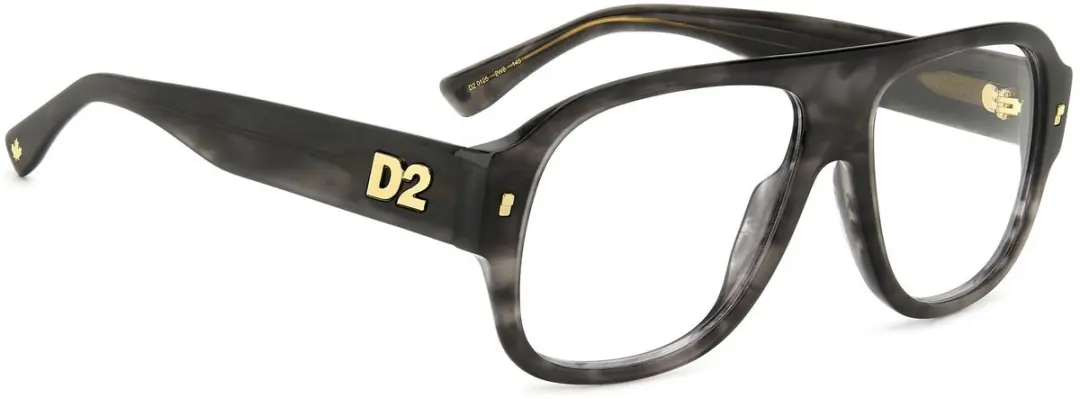 Dsquared2 D2 0125 Brilmonturen - 56/15/145 - Grijs