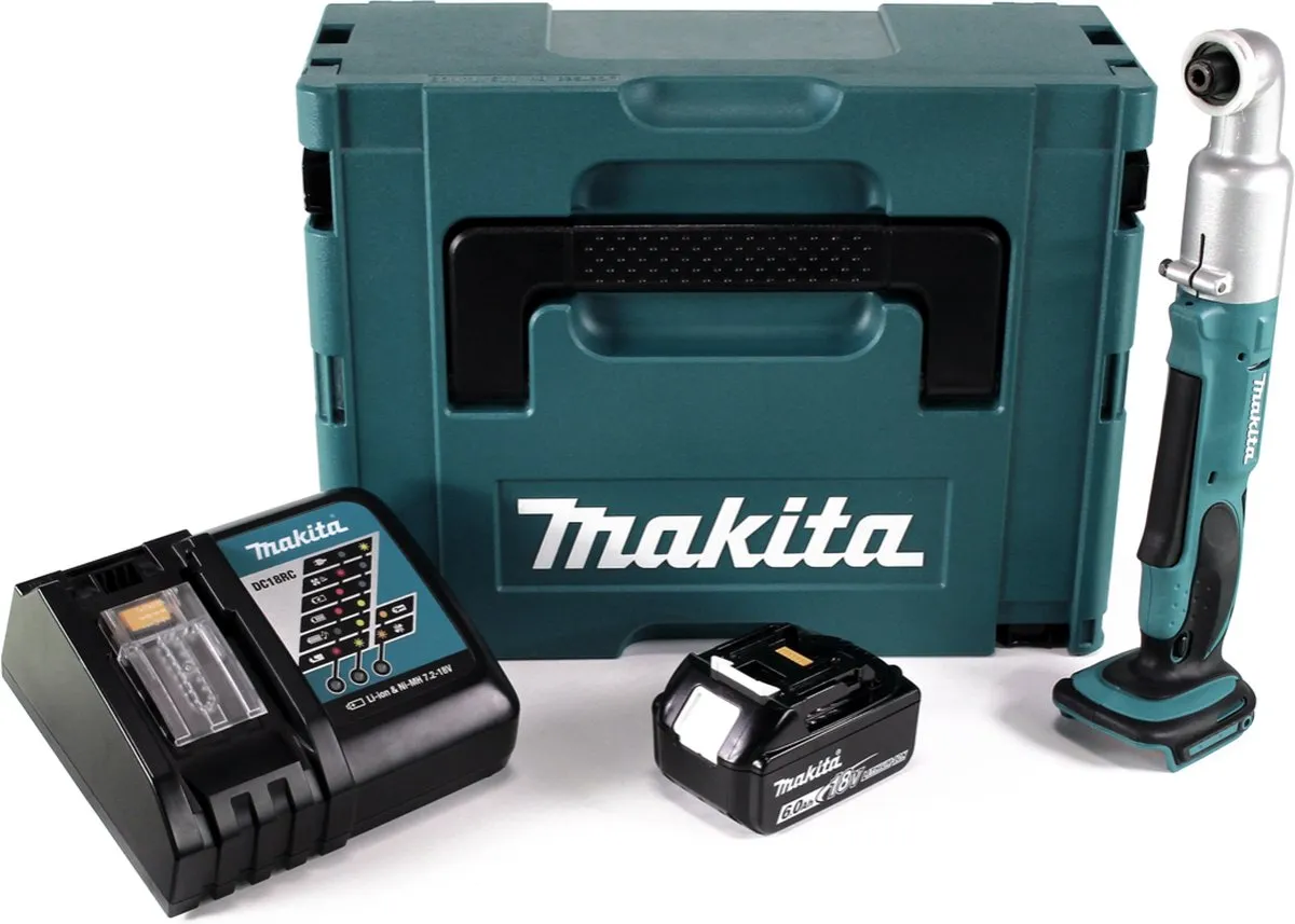 Makita DTL 061 RG1J Accu-slagmoersleutel 18V 60Nm - 6.0Ah - met accu & lader