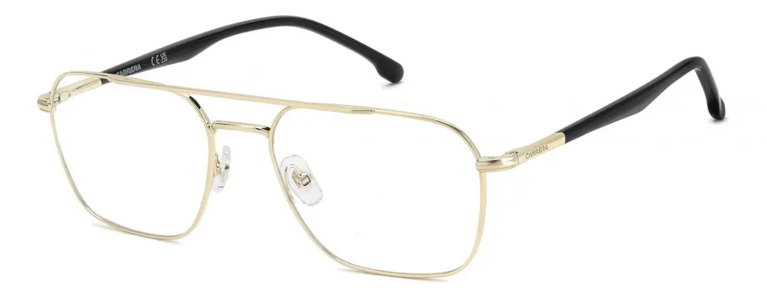 Carrera 369 Gold Black Brilmonturen