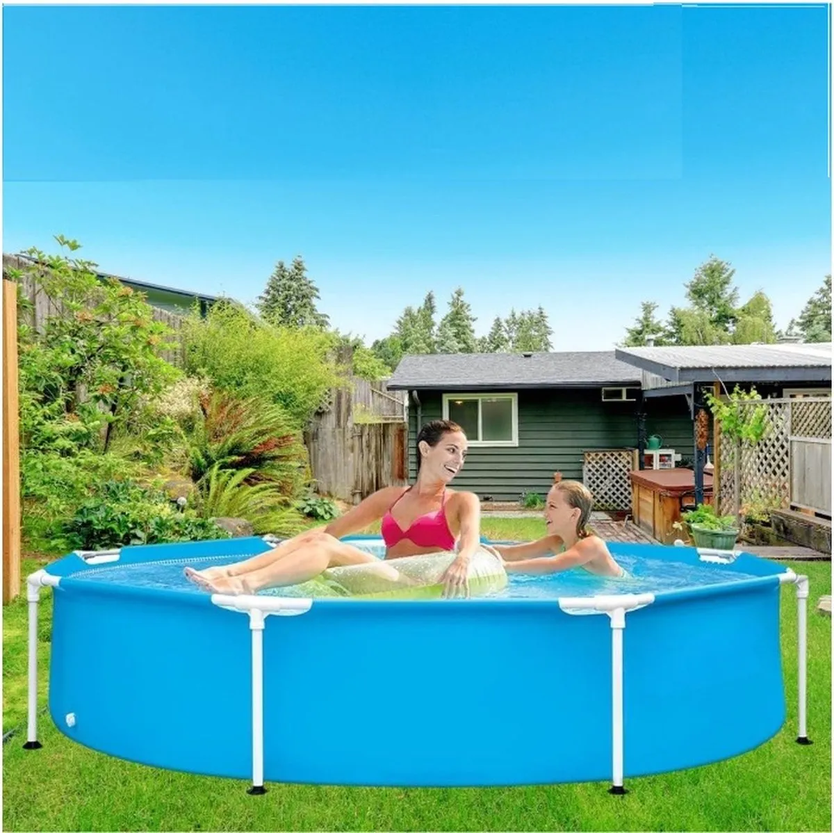 Intex Zwembad 244cm x 51cm Rond - Blauw