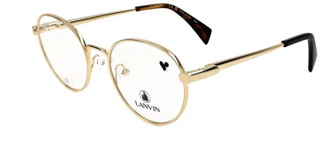 Lanvin LNV2124 Brilmontuur - Geel goud