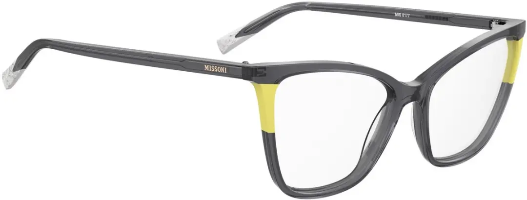 Missoni MIS 0177 Brilmontuur - Grijs/Geel - afbeelding 3 van 3