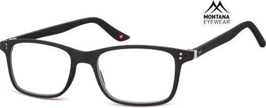 Montana Mr72 Leesbril - Sterkte +3.00 - Zwart - afbeelding 6 van 6