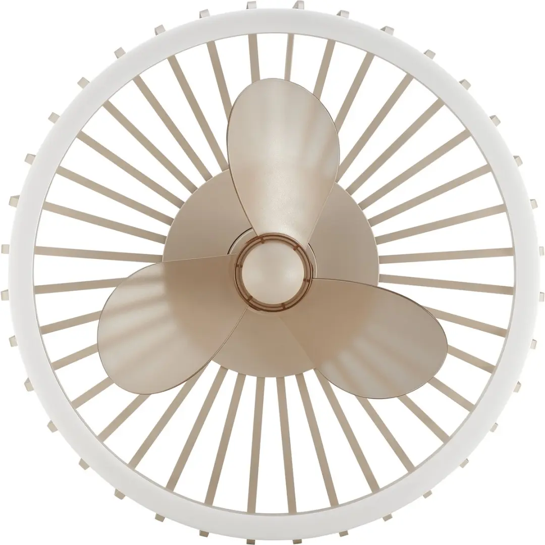 Brilliant Capo Plafondventilator 48cm - LED 36W - Beige