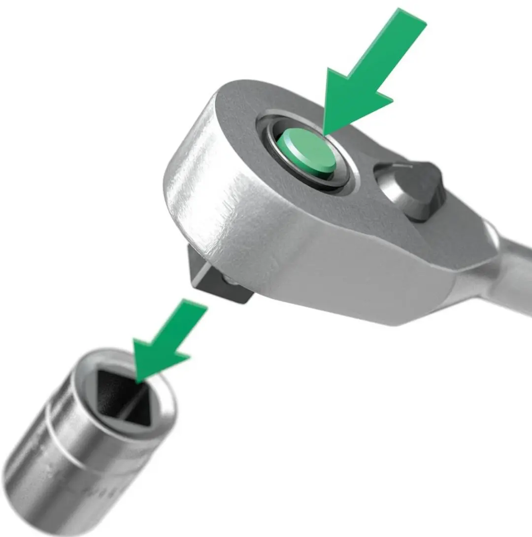 Stahlwille 452QR 12261010 Omschakelratel 3/8 - 10mm