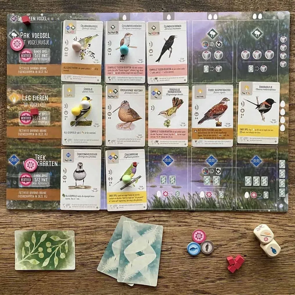 999 Games Wingspan Oceanië Uitbreiding Bordspel - 5 Spelers - afbeelding 6 van 6
