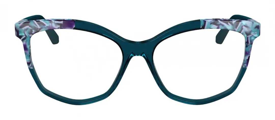 Karl Lagerfeld KL6154 Brilmontuur - Blue/Marble Blue - afbeelding 3 van 3