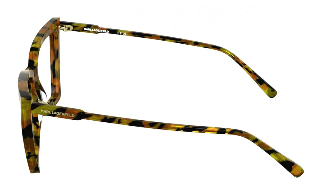 Karl Lagerfeld KL6216 Brilmontuur - Striped brown 56/15/145 - afbeelding 3 van 3