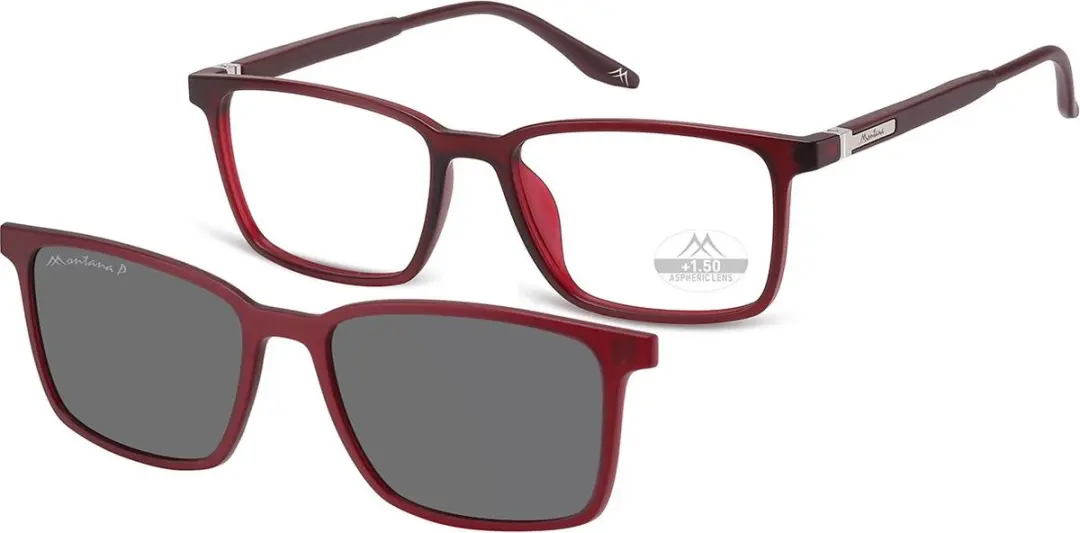 Montana Leesbril MRC3C +2.50 Rood