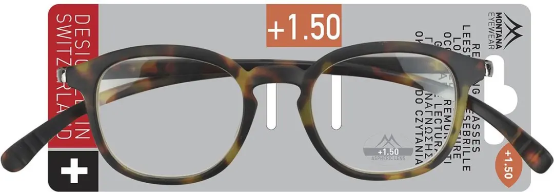 Montana MNR4A Leesbril Tortoise +1.50