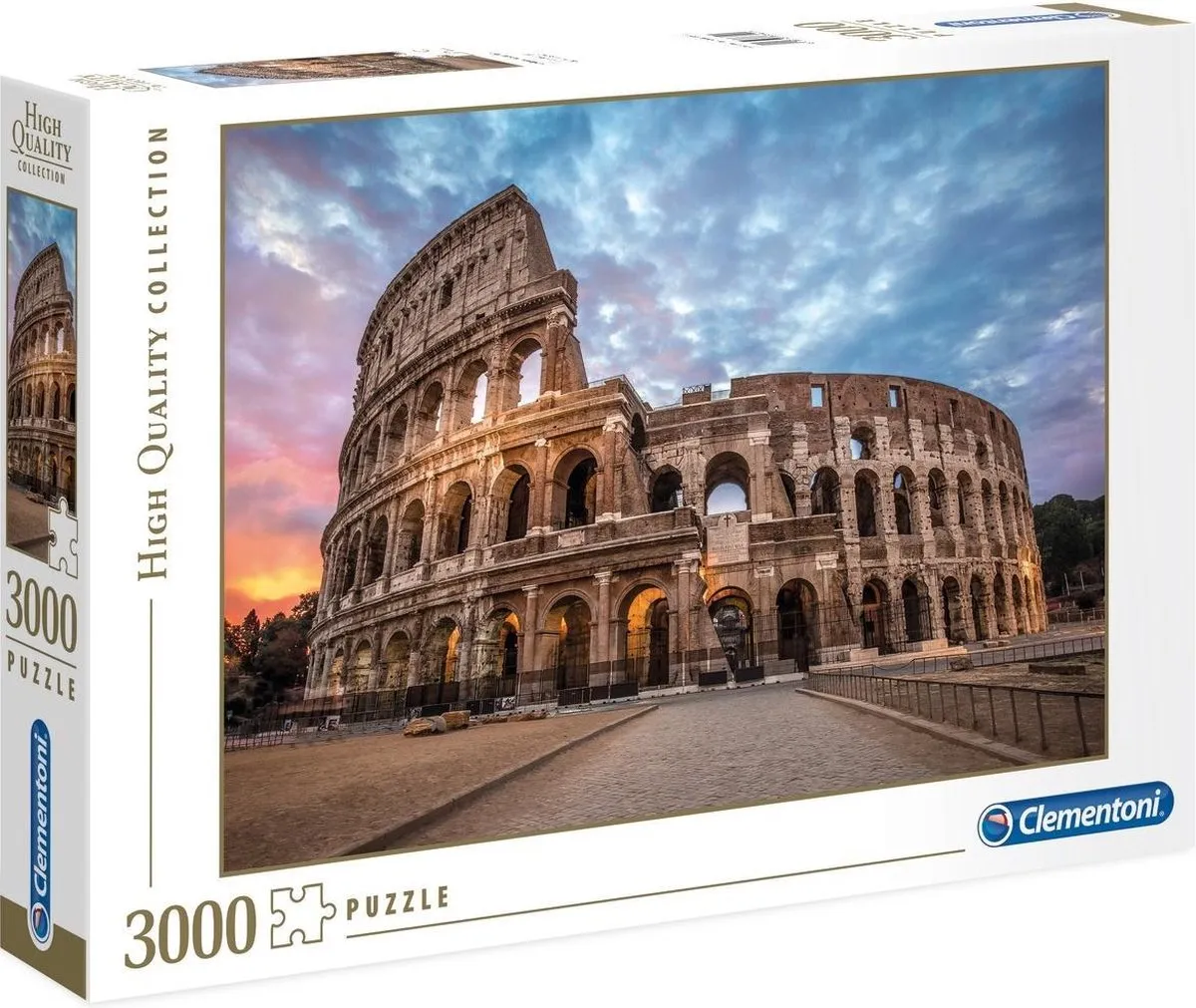 Clementoni 3000 Stuks Puzzel Coliseum Sunrise - High Quality Collection - afbeelding 6 van 6
