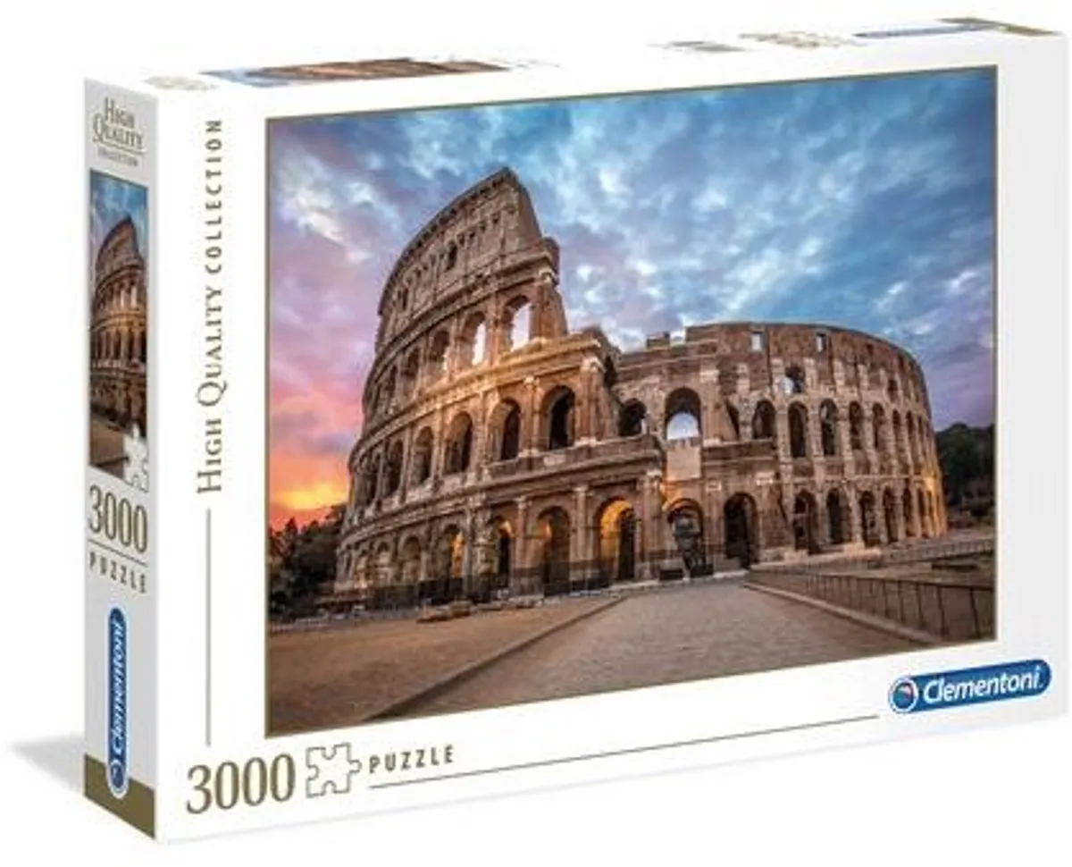 Clementoni 3000 Stuks Puzzel Coliseum Sunrise - High Quality Collection