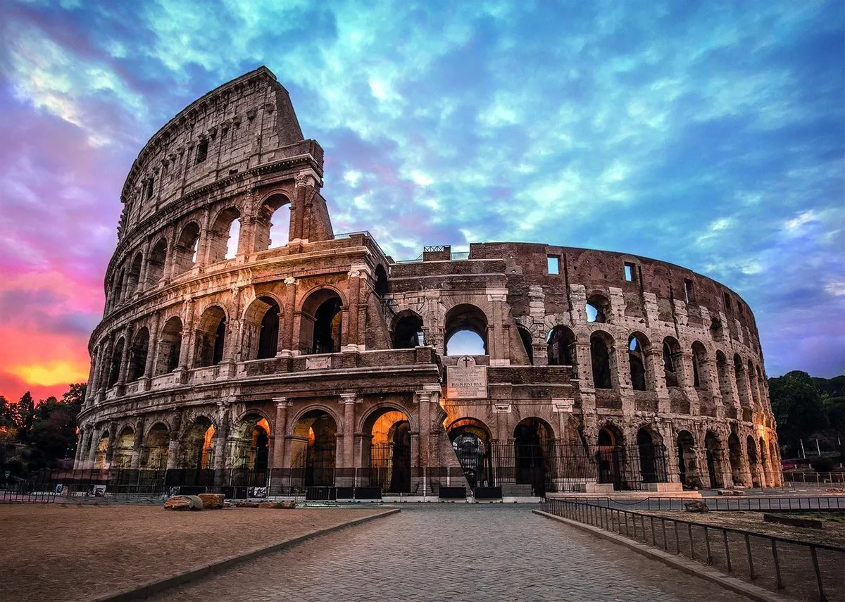 Clementoni 3000 Stuks Puzzel Coliseum Sunrise - High Quality Collection