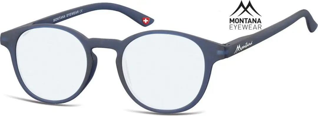 Montana Eyewear BLF52A Leesbril +2.00 Blauw