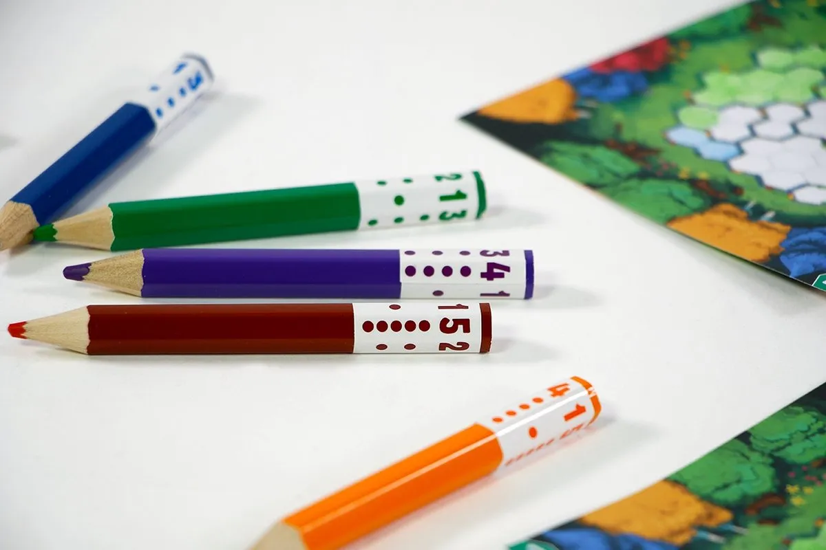 999 Games Pick a Pen Tuinen Dobbelspel - 3 Niveaus - 20 Stuks