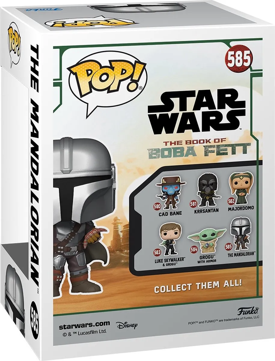 Funko Pop Star Wars The Book of Boba Fett - The Mandalorian #585 - Multi