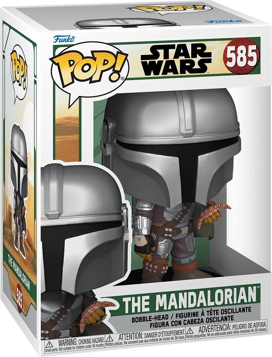 Funko Pop Star Wars The Book of Boba Fett - The Mandalorian #585 - Multi