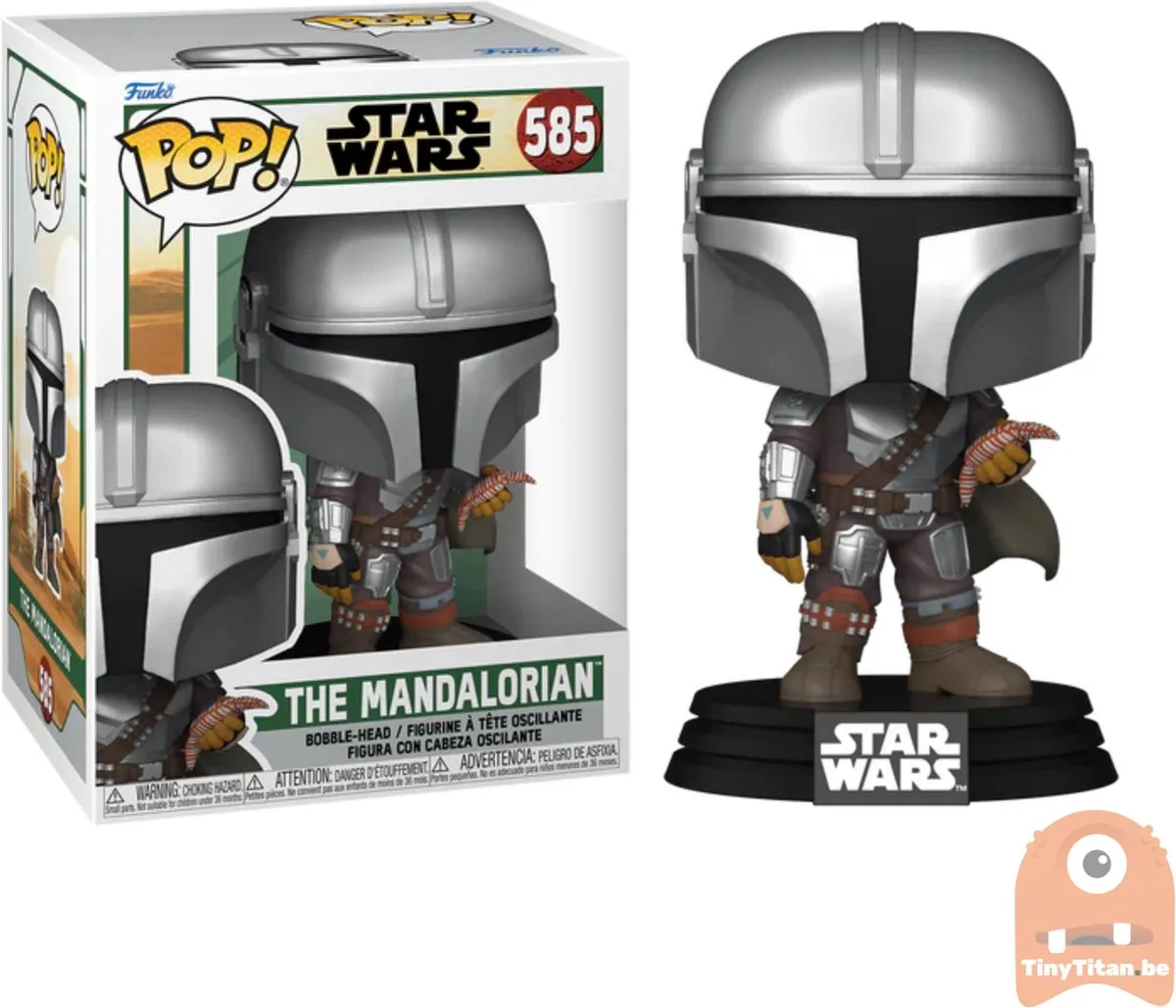 Funko Pop Star Wars The Book of Boba Fett - The Mandalorian #585 - Multi