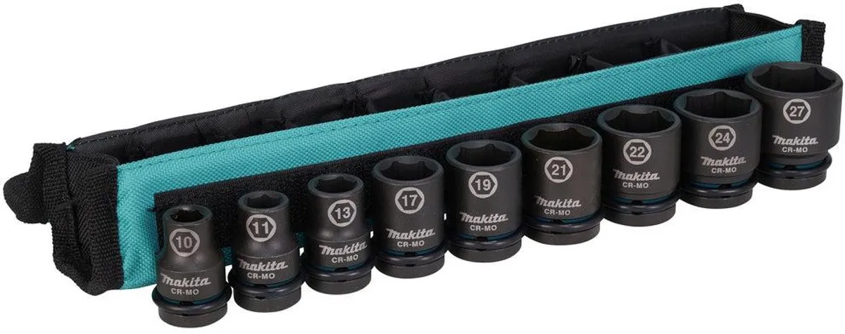 Makita E-16617 Krachtdoppenset 9-delig