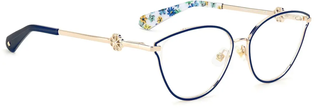 Kate Spade Scarletta Brilmontuur - Gold Blue 53/16/140