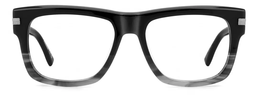 Dsquared2 D2 0163 Brilmontuur - 54/17/145 - Zwart/Grijs