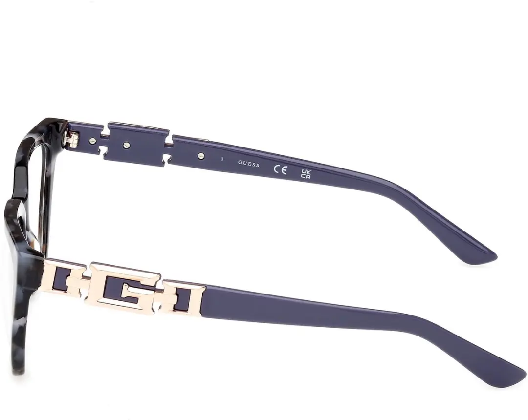 Guess GU2985 Vrouw Brilmontuur - Grijs/Avana