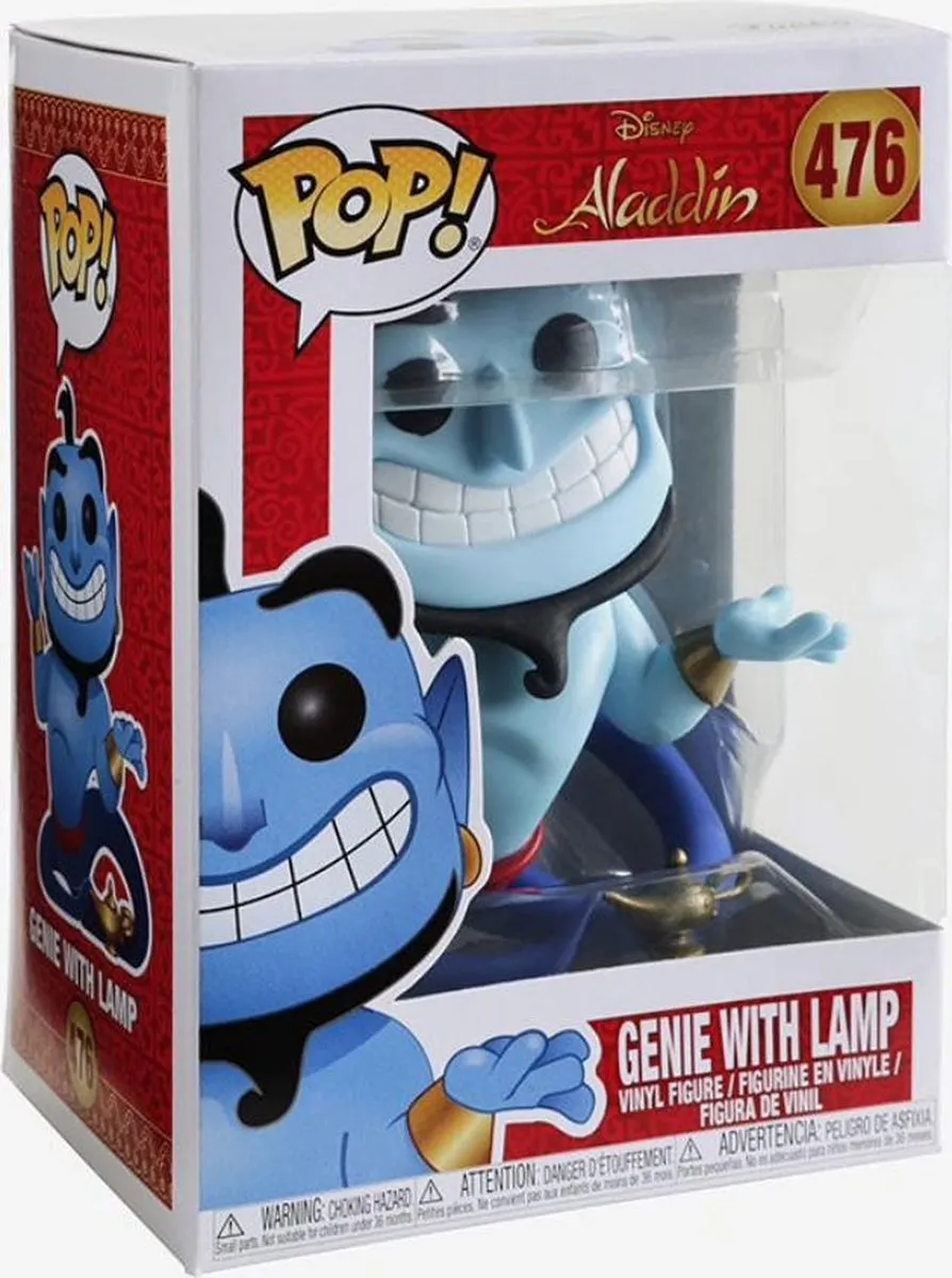 Funko Pop! Aladin Genie With Lamp #476 - Veelkleurig