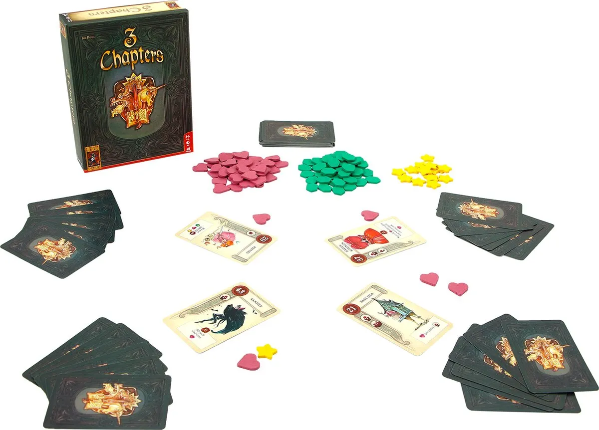 999 Games 3 Chapters Kaartspel - 6 Spelers - afbeelding 6 van 6