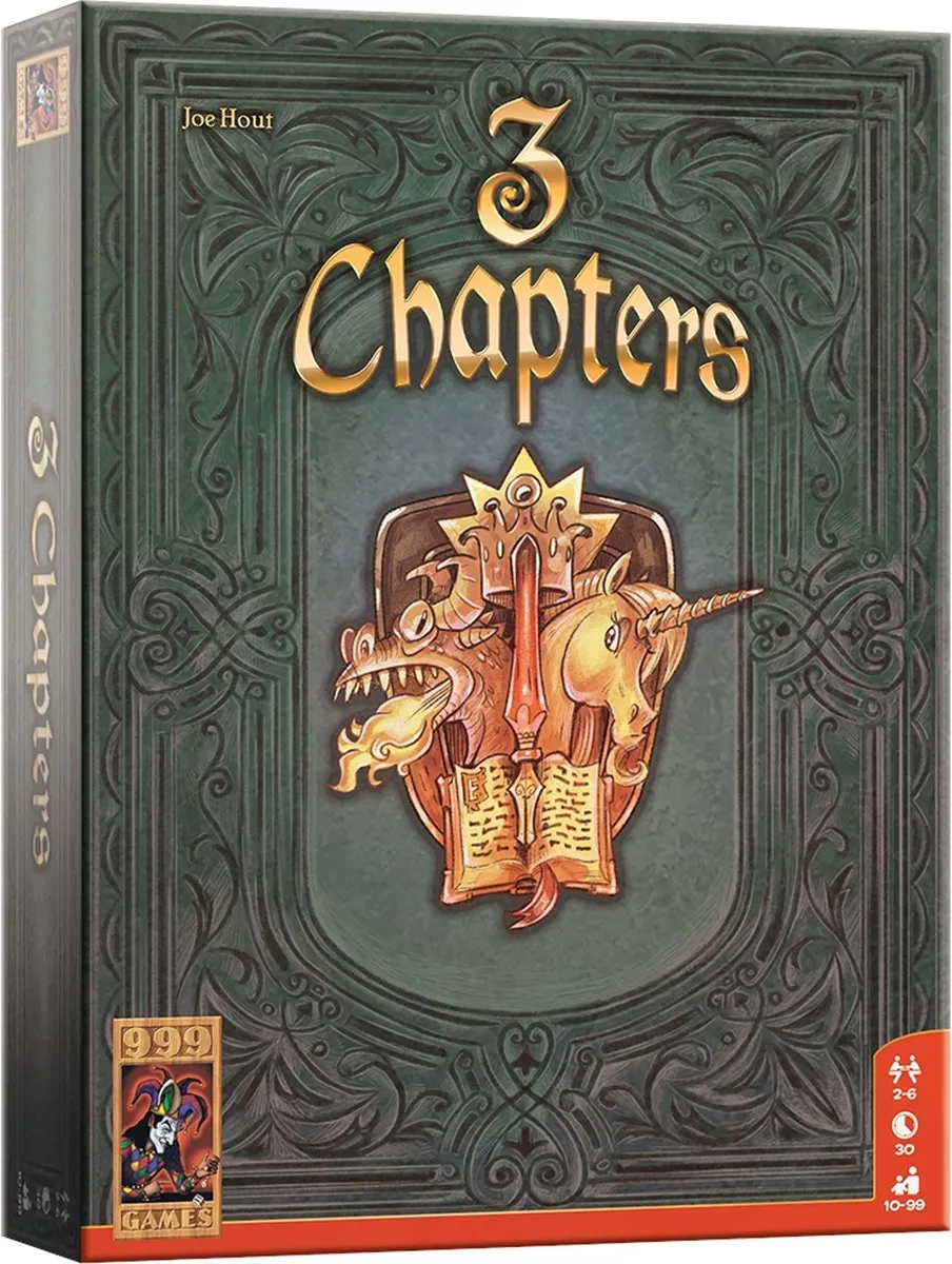 999 Games 3 Chapters Kaartspel - 6 Spelers
