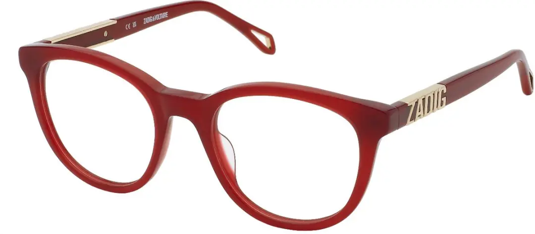 Zadig & Voltaire VZV398 Brilmonturen - Rosso Opalino