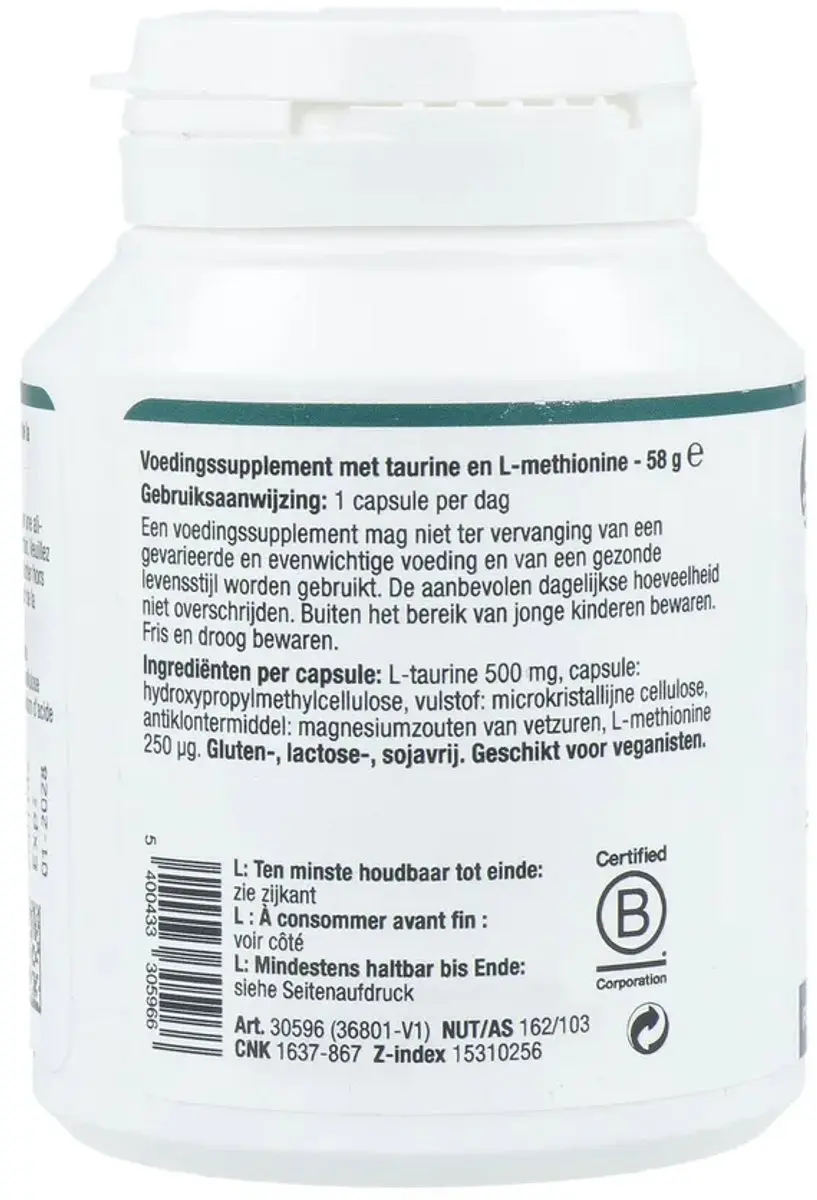 Metagenics Taurine 90 Capsules