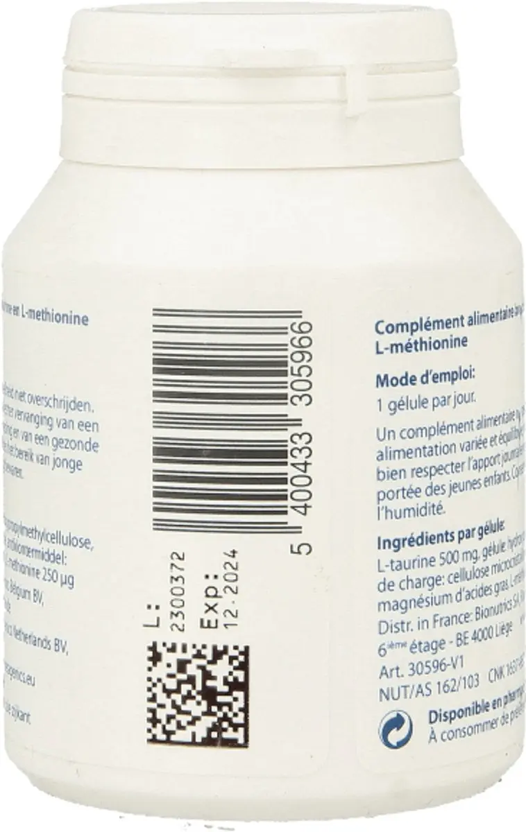 Metagenics Taurine 90 Capsules