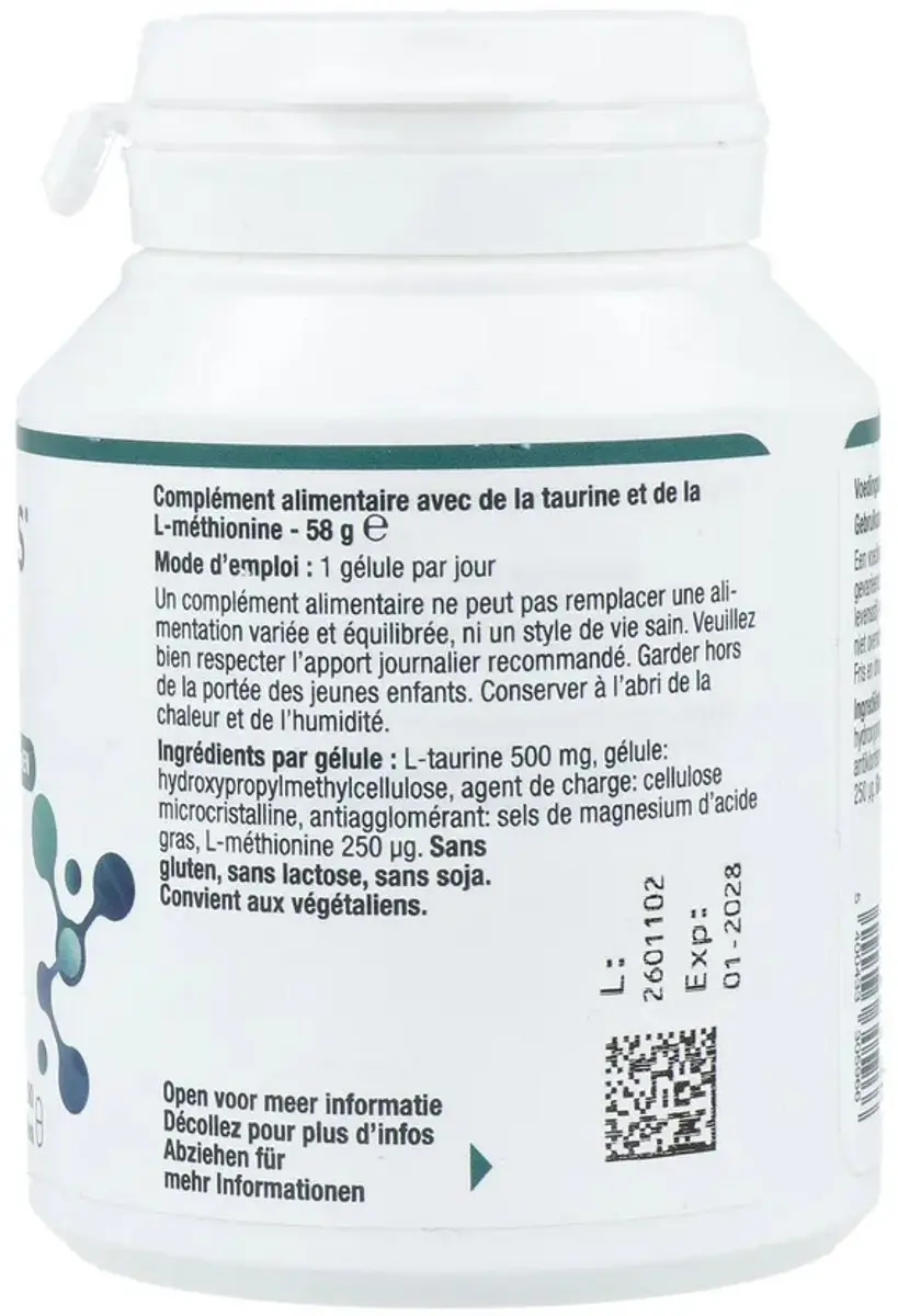 Metagenics Taurine 90 Capsules