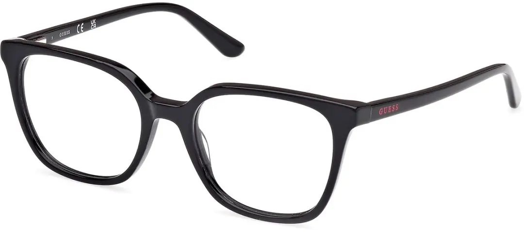 Guess Shiny Black Brilmontuur 49-17-135