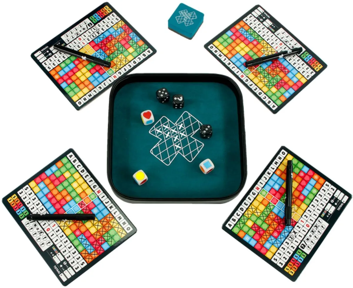 999 Games Keer op Keer Deluxe Dobbelspel 999-KEE09 - Multi - afbeelding 6 van 6