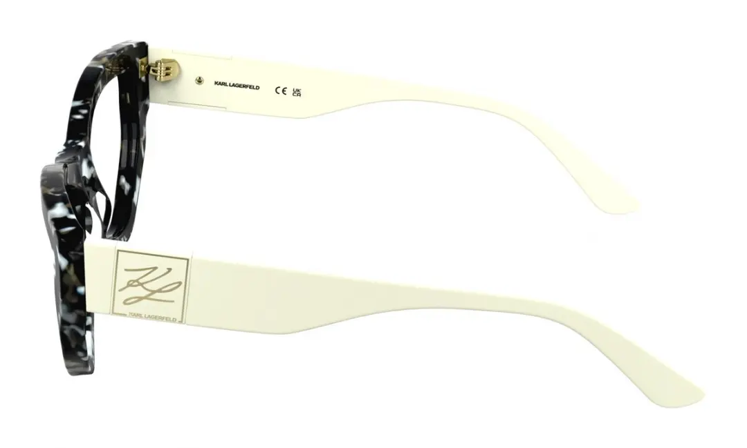 Karl Lagerfeld KL6211 Brilmontuur - Marble Black