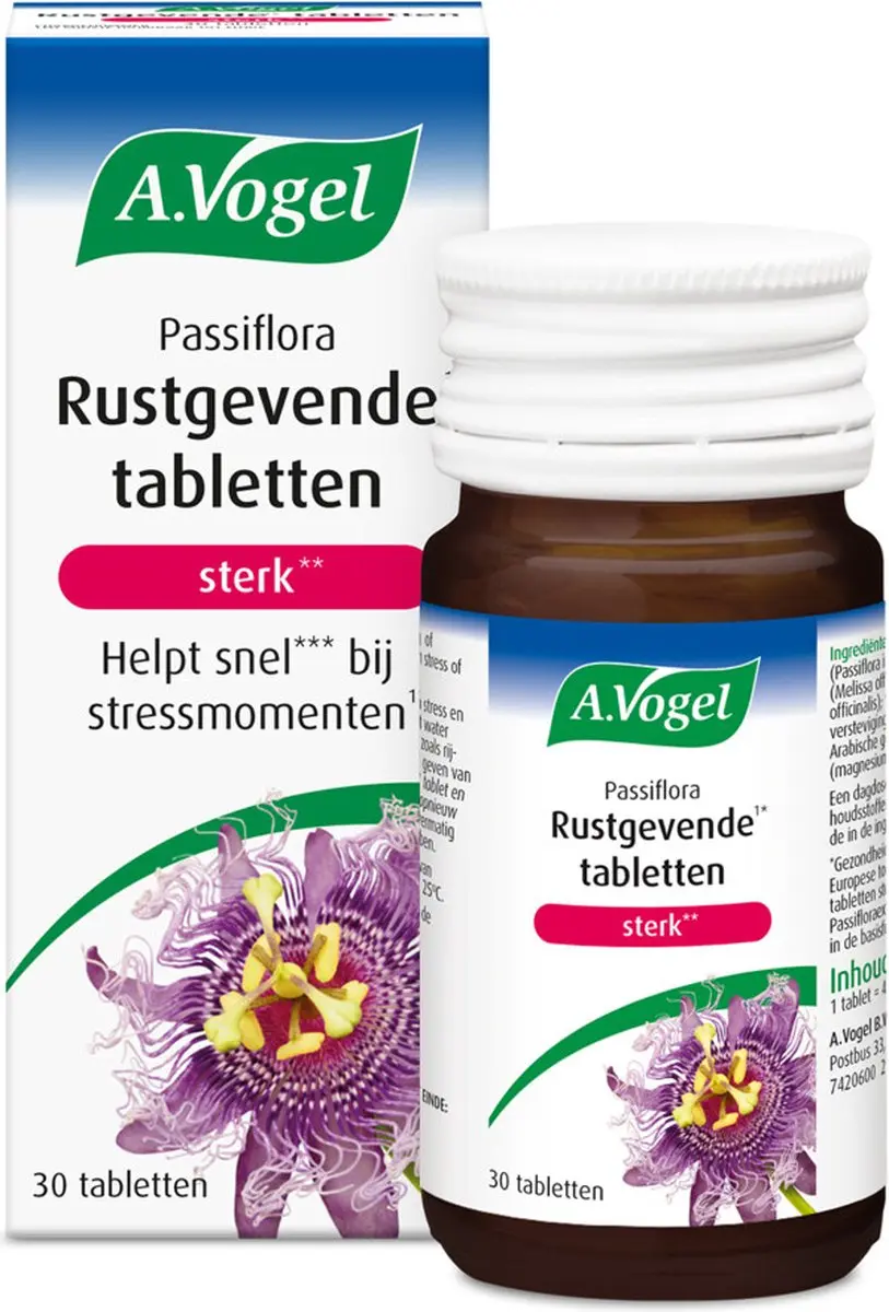 A.Vogel Passiflora Rustgevend Sterk 60 Tabletten