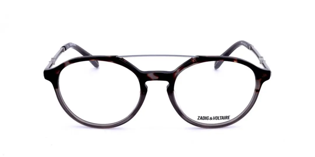 Zadig & Voltaire VZV260 Brilmontuur - Havana Top Shiny Grey