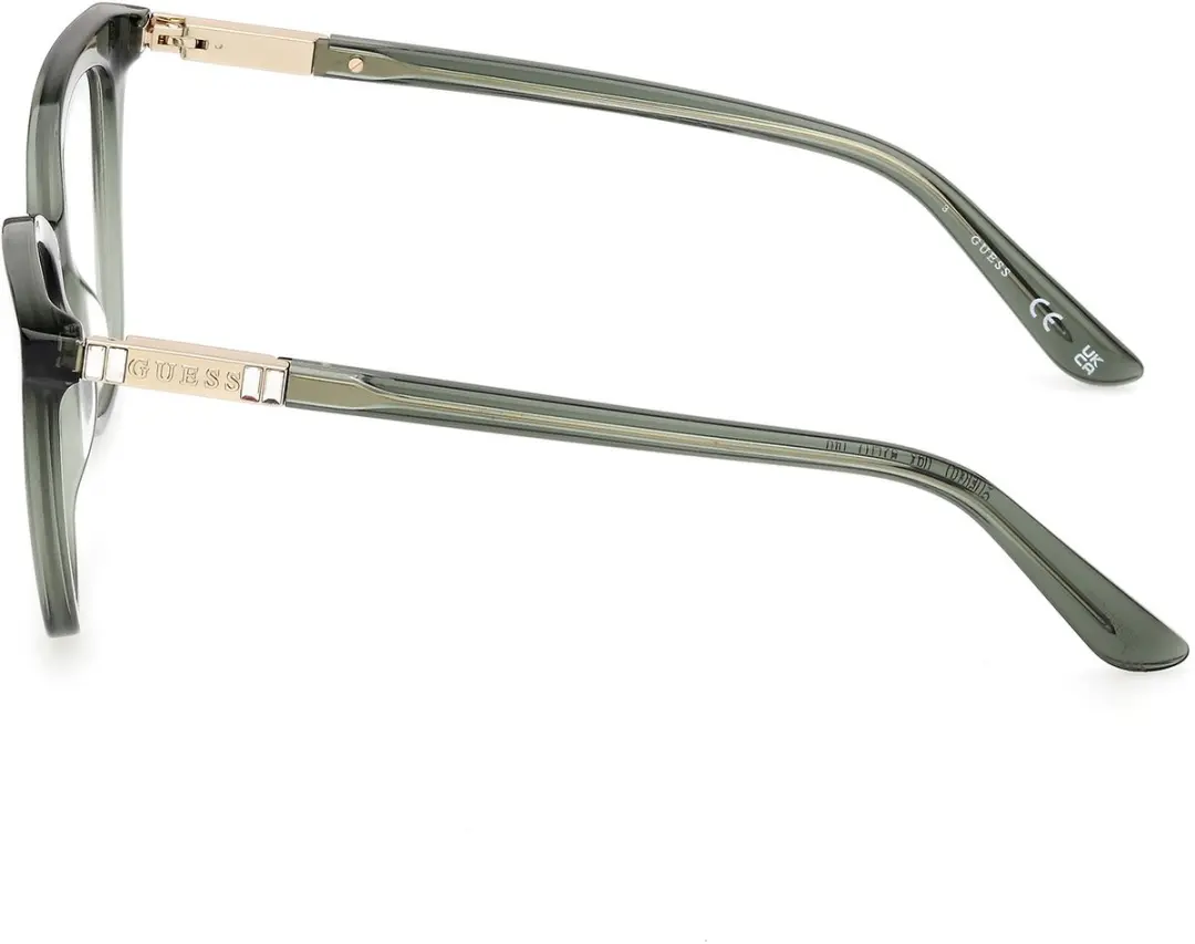 GUESS GU50197 Brilmontuur - Shiny light green