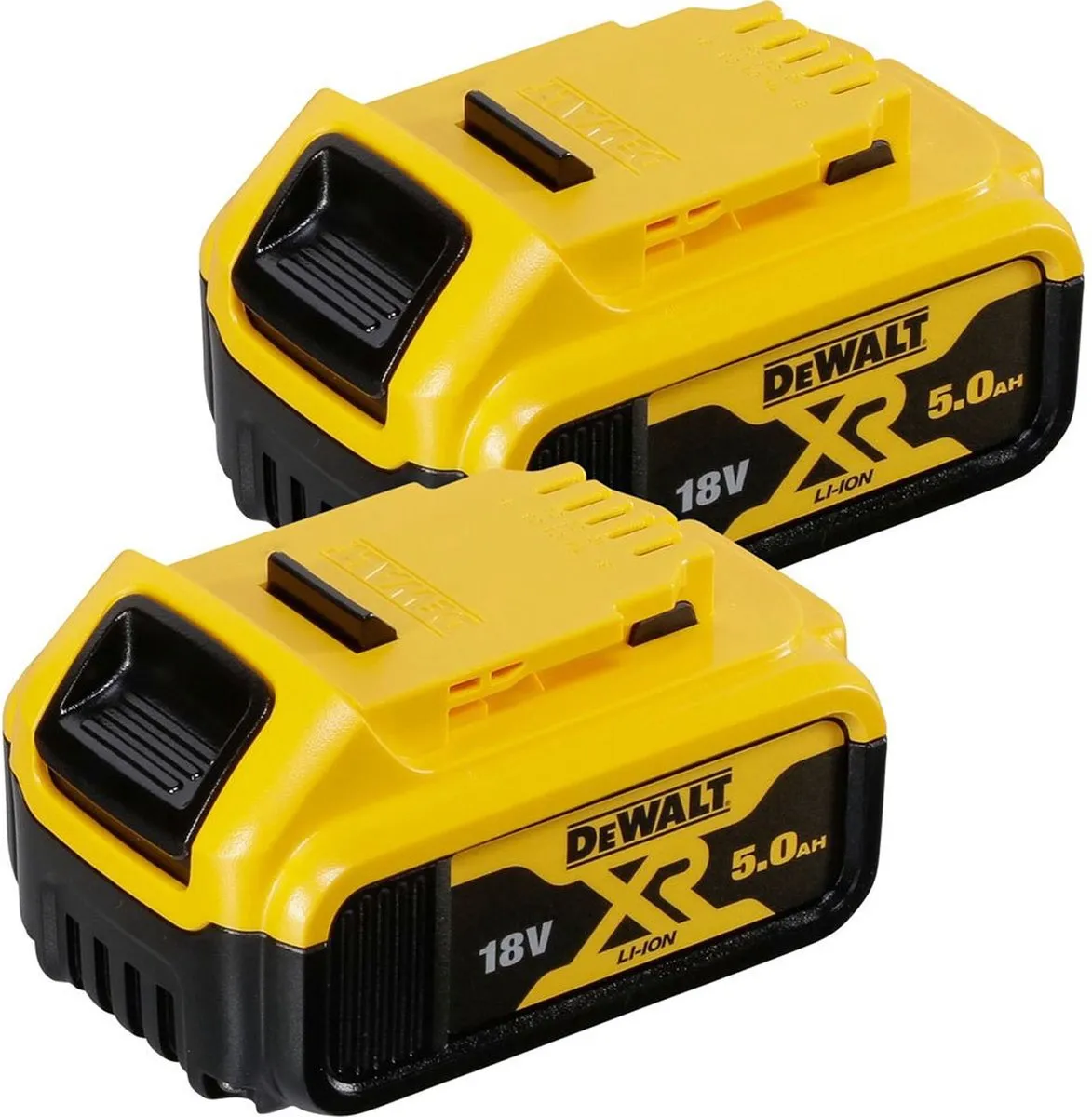 DeWalt DCB184P2-XJ Accu 18V 5.0Ah XR - 2 Stuks - afbeelding 6 van 6