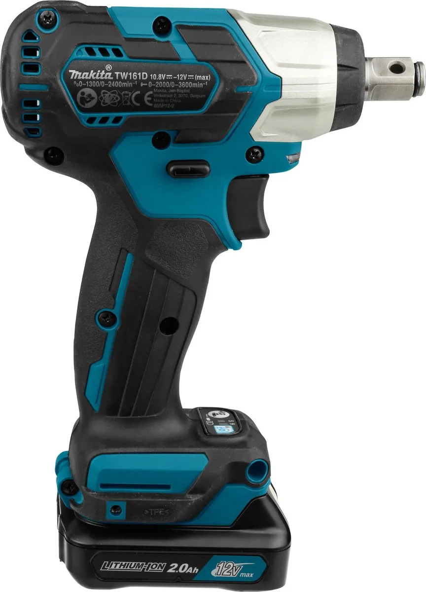Makita TW161DSAJ Slagmoersleutel 12V Max - 1x Accu - afbeelding 4 van 5