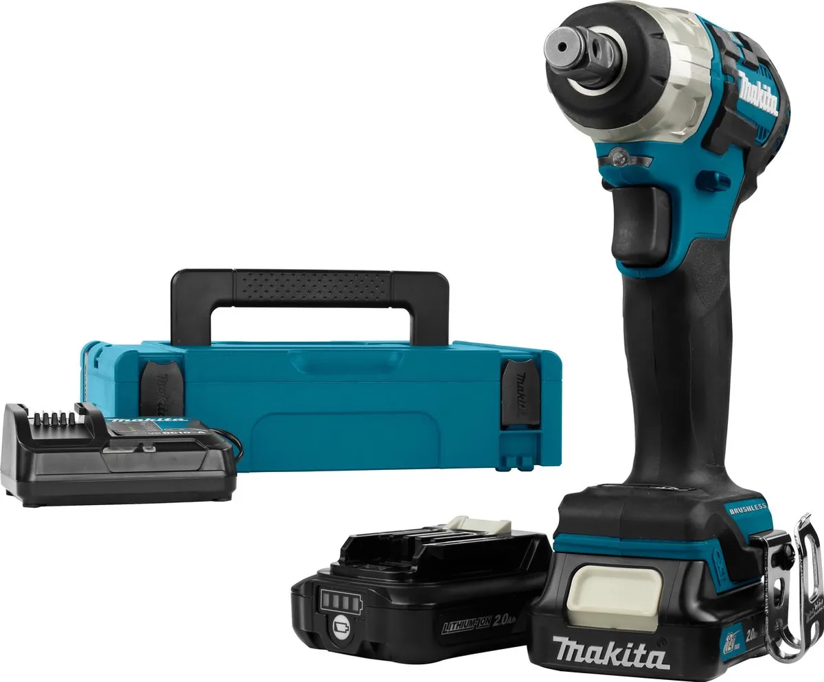 Makita TW161DSAJ Slagmoersleutel 12V Max - 1x Accu - afbeelding 2 van 5