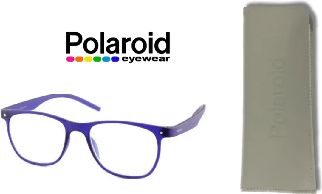 Polaroid PLD0018 Leesbril Blauw +3.00