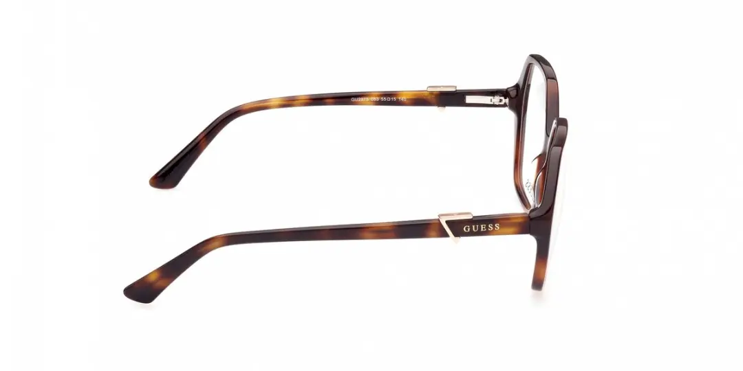Guess GU2875 Brilmontuur - Blonde Havana - afbeelding 4 van 5